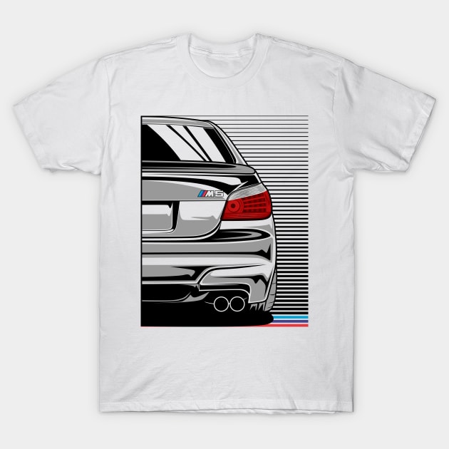 BMW M5 E60 T-Shirt by idrdesign